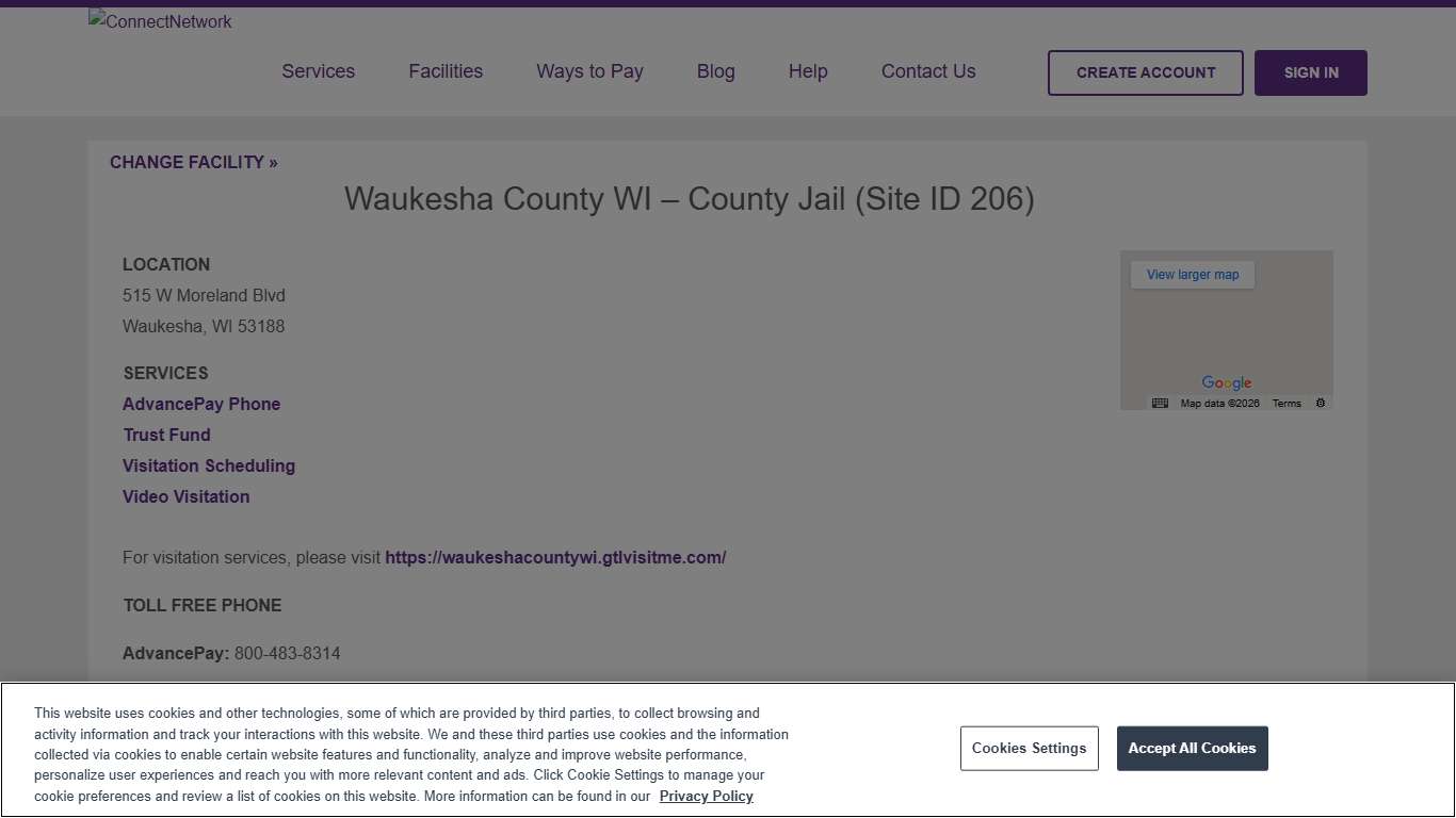 Waukesha County WI – County Jail | ConnectNetwork