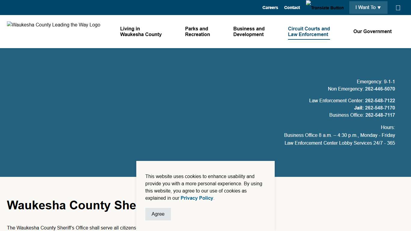 Sheriff | Waukesha County